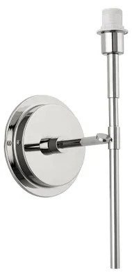 Obrázok produktu pre Nástenná lampa RENNES, niklová, 1xE14x15W, kov, rozmery: 35x15x17 cm, IP20, Endon