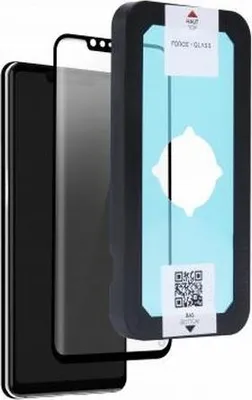 Produktbild von Force Glass, Glas-Folie 3D Ölabweisend Huawei Mate 20, Schwarz transparent