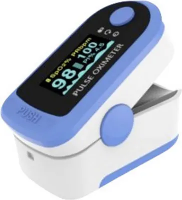 Produktbild von Easypix PO2, 70 - 100%, 30 - 240 BPM, OLED, Akku, Alkali, AAA