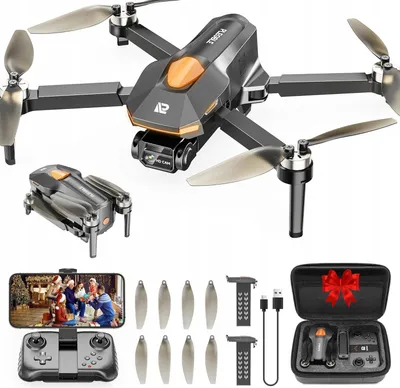 Zdjęcie produktu dla PLEGBLE Dron z kamerą bezszczotkowy silnik FPV RC WiFi 5G