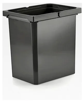 Produktbild von Mülleimer | Volumen 15,5 L | 230 x 302 x 326 mm | Kunststoff Anthrazit