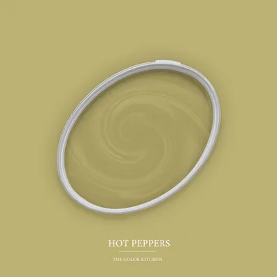 Produktbild von A.S. Création DD125621 The Color Kitchen Hot Peppers TCK4011 5l Grün Matt