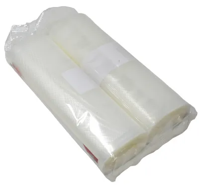 Zdjęcie produktu dla 2 rolki do pakowania próżniowego 20 x 600 cm (12 metrów), bez BPA, solidny zgrzew, pakowarka próżniowa z listwą