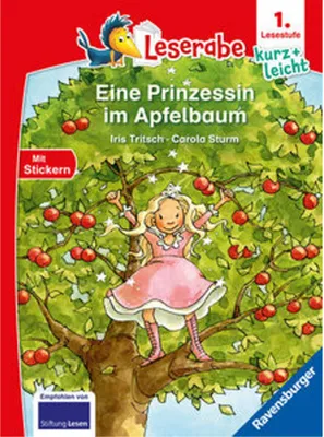 Obrázok produktu pre Leserabe 1. Lesestufe Kurz und leicht - Eine Prinzessin im Apfelbaum