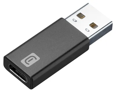 Produktbild von Cellularline Car USB Adapter, USB C, USB A, Schwarz