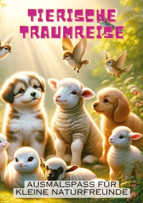 Produktbild von Tierische Traumreise: Ausmalen, entspannen und die Fantasie beflügeln