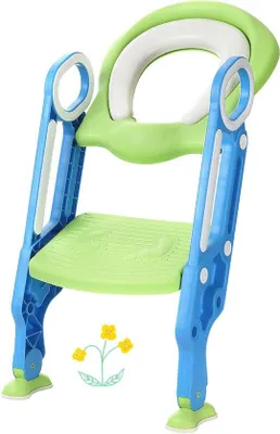 Produktbild von Famanu Toilettensitz für Kinder mit klappbarem und höhenverstellbarem Design - Antirutsch-Funktion