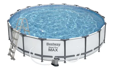 Obrázok produktu pre Bestway Stahl pro 56462 bazén nad podlahou bazéna s nafukovacím kruhom 23062 l blau