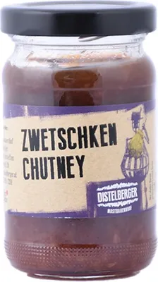 Produktbild von Zwetschken Chutney 100g von Genuss-Bauernhof Distelberger