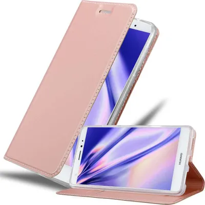 Produktbild von Cadorabo Handyhülle für Huawei MATE S Schutz Hülle in Rosa Cover Etui Book Case Booklet