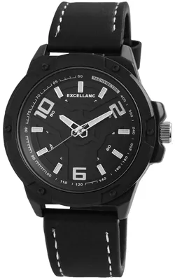 Produktbild von Herrenuhr Kunstleder EX0307 Mineralglas