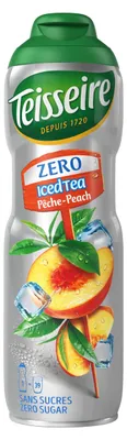 Produktbild von Teisseire Sirup Zero Eistee Pfirsich 600ml für Cocktails (1er Pack)