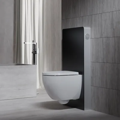 Produktbild von Steinberg Serie 710 Vorwandelement für Wand-WC, 2-Mengen Spülkasten, 7101100S