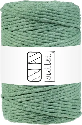 Obrázok produktu pre Zelená  makramé šnúra 5 mm 100 m OUTLET