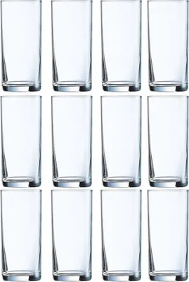 Produktbild von 12 Glasbecher Rotterdam 0,25L /-/ Bierglas Altbierbecher