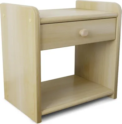 Produktbild von Nachttisch Ilona aus Kiefer mit 1 Schublade, 42 cm breit, 28 cm tief
