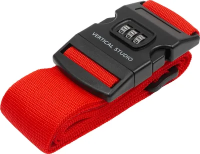 Produktbild von VERTICAL STUDIO Gepäck Koffergurt 200cm rot | VS-18