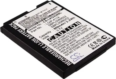 Obrázok produktu pre TECHTEK Batéria kompatibilná s [LG] CG180, CG810, KG288, KG375, LX160 nahrádza LGIP-411A, pre SBPL0088202, pre SBPL0089501, pre SBPL0089502