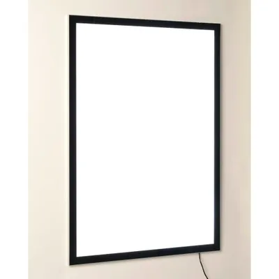 Produktbild von update displays LED-Leuchtrahmen Magneco schwarz DIN A1 63,4 x 1,3 x 88,1 cm, 1 St.