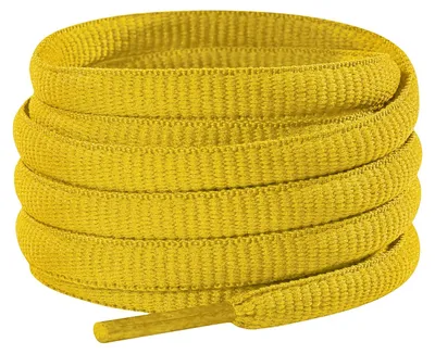 schnuersenkel laufschuhe oval gelb