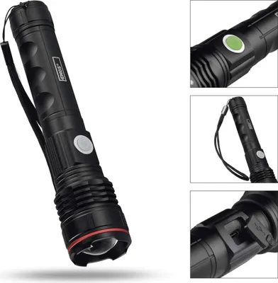 LED nabíjecí kovová svítilna P3116, 600 lm