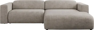Produktbild von MKS MEBLE Ecksofa, Sofa L-Form, Wohnlandschaft L-Form, Modern Design Couch, Sofagarnitur, Couchgarnitur, Polsterecke - PASADENA -Beige Struktur - rechts seite
