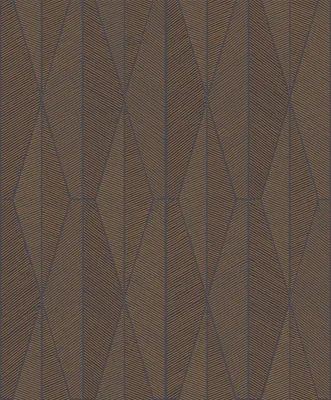 Zdjęcie produktu dla Masureel Tapeta figury geometryczne brązowym - 631074 - 53 cm x 10.05 m