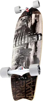 Obrázok produktu pre Krf Surfer Capitol Surfskate Black 13 palcov Black 13 palcov