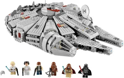 Produktbild von Lego 7965 Millennium Falcon Star Wars Raumschiff