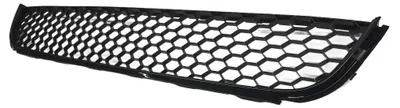 Produktbild von Stoßstange Waben Gitter Mitte in schwarz glänzend für VW Golf 6 ab 2008