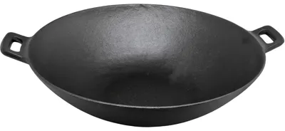 Imagen del producto de Sartén wok Blackwell / Wadjan - Litina - diámetro 36 cm - sin revestimiento antiadherente