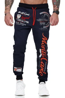 Produktbild von Herren Jogginghose | Monte Carlo 592  Schwarz/Rot L