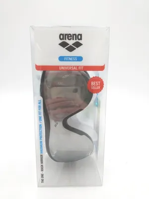 Zdjęcie produktu dla arena The One Mirrored przeciwmgielne okulary pływackie unisex dla dorosłych, okulary do nurkowania z szerokimi soczewkami, ochrona UV, samoregulujący mostek nosowy, uszczelnienie Orbit-Proof