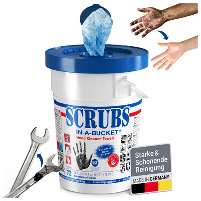 Produktbild von ITW Spraytech Handreinigungstuch im Eimer 72 Tücher - DY42272