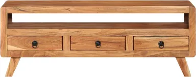 Produktbild von vidaXL TV-Schrank 110x30x40 cm Massivholz Akazie