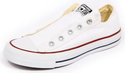 Immagine prodotto di H0872 sneaker donna CONVERSE women ALL STAR  CT AS SLIP   fabric shoe off white