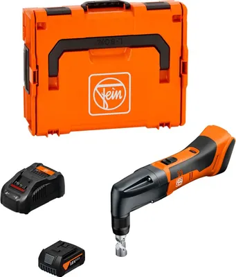 Produktbild von Knabber FEIN ABLK 18 1.6 E AS (1 x 5,0 Ah + GAL1880CV + L-Boxx 136)