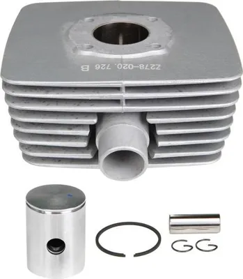 Obrázok produktu pre Sada valcov 50cc 39mm pre Zündapp Minitherm CS Hai 25 448 / ZD ZL ZX 25 446 460 / GTS C 50 Sport 517 529