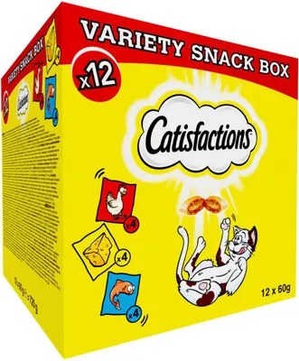 Productafbeelding van Catisfactions Megabox 12x60 gram