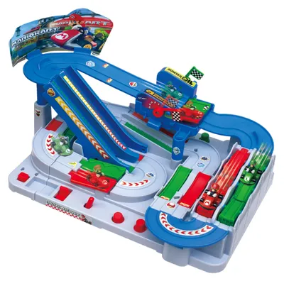 Image de EPOCH Games 7414 Mario Kart Racing DX - Jeu de société, jeu d'action, jeu de réflexion