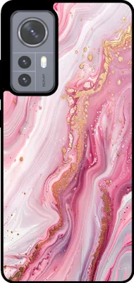 Produktbild von Smartphonica Telefon Fall geeignet für Xiaomi 12 mit Marmor-Druck - TPU zurück Abdeckung Fall Marmor-Design - Pink