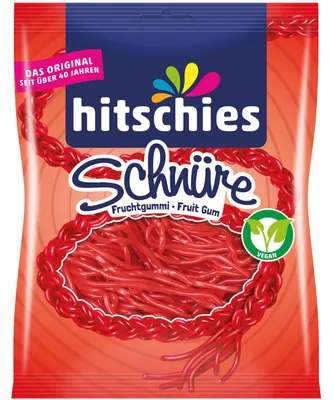 Produktbild von hitschies Schnüre Erdbeere 125g