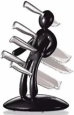 Produktbild von Küchenmesserblock-Set, einzigartiger Edelstahl-Messerblockhalter