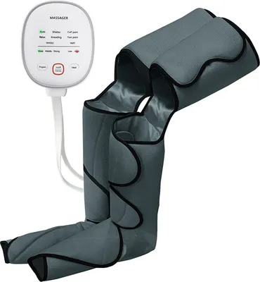 Image de Appareil de massage des jambes à compression d'air pour le soulagement de la douleur et la circulation sanguine des jambes
