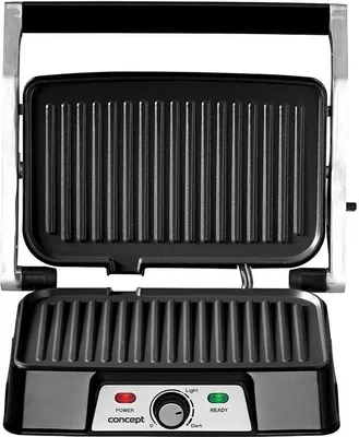 Produktbild von Concept GE2005, Schwarz, Edelstahl, Tisch, Drehregler, Rost + Blech, 278 x 170 mm, 220 - 240 V