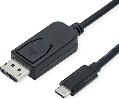 Produktbild von ROLINE USB Typ C - DisplayPort Adapterkabel, v1.4, ST/ST, 3 m