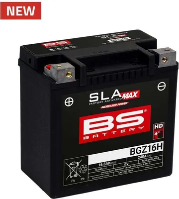 Image de BS BATTERY SLA Max Batterie sans entretien Activée en usine - BGZ16H