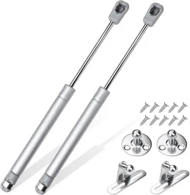 Produktbild von Famanu Gasfeder 120N für Küchenschranktüren - Türscharnier Dämpfer - Set von 2