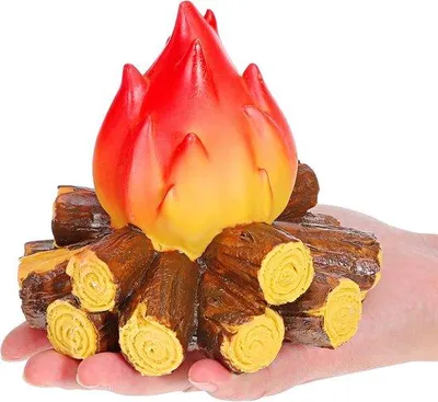 Image de Mini lampe LED en forme de bougie - Lampe de table réaliste avec effet de torche pour Halloween ou le camping - Lampe à piles pratique (11,5 x 11,5 x 11,5 cm)