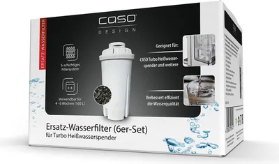 Produktbild von Filtri di Ricambio per Dispenser di Acqua Calda Turbo (Set da 6)
